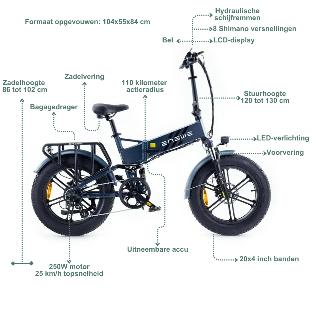 ENGWE Engine Pro 2.0 - Blau