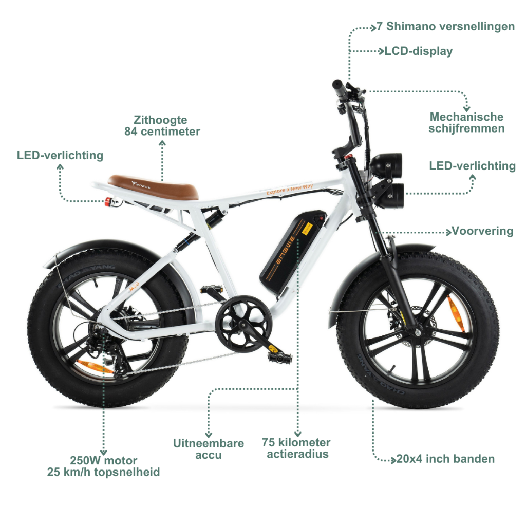 ENGWE M20 (13Ah) - Weiß