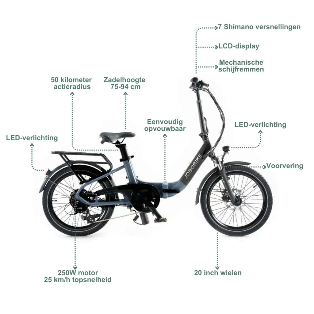 JOBOBIKE Ace - Schwarz