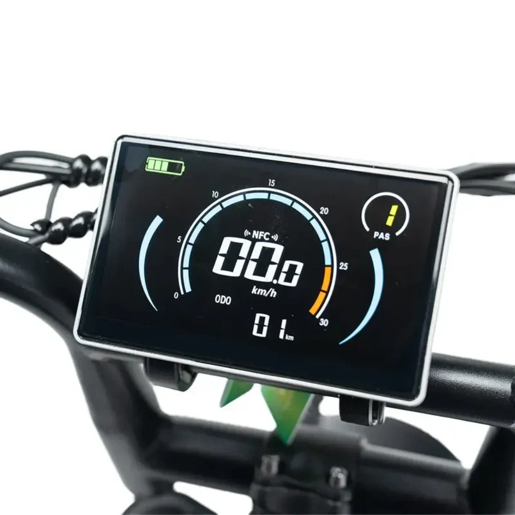 OUXI C80 Max - Zwart (dubbele accu, incl. achterzitje & alarm)OUXI C80 Max - Zwart (dubbele accu, incl. achterzitje & alarm)