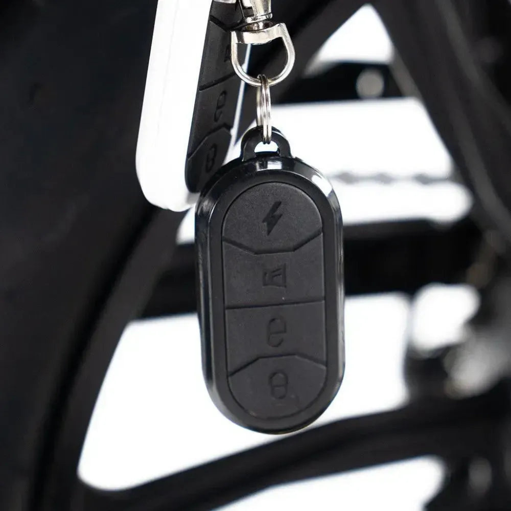 OUXI V8 - Schwarz (inkl. Fußstützen, Rücksitzbank & Alarmanlage)