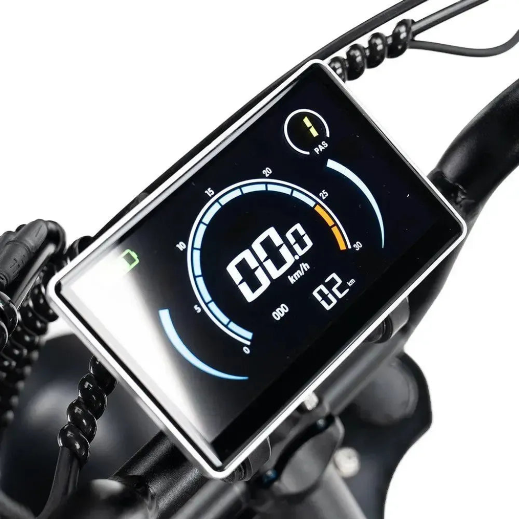 OUXI V8 - Schwarz (inkl. Fußstützen, Rücksitzbank & Alarmanlage)