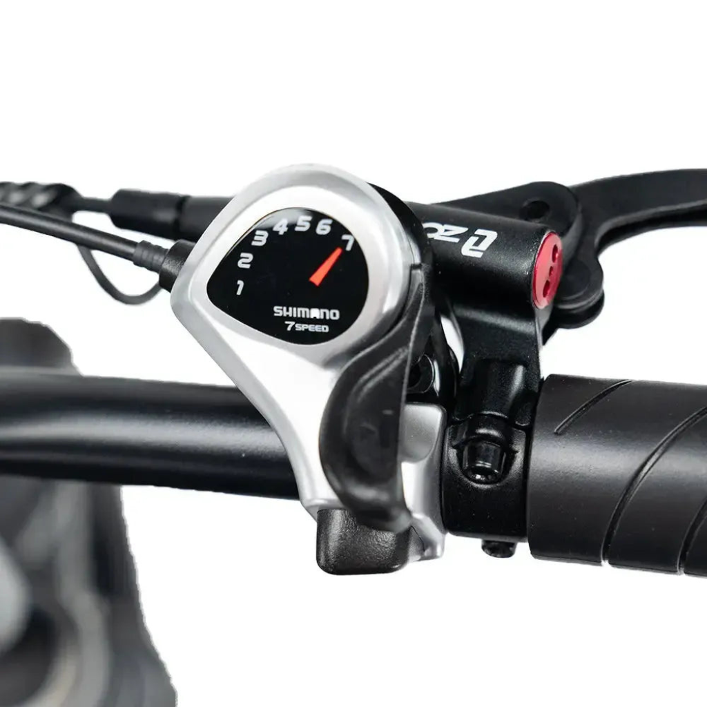 OUXI C90 - Schwarz (inkl. Fußrasten, Frontgepäckträger & Alarmanlage)