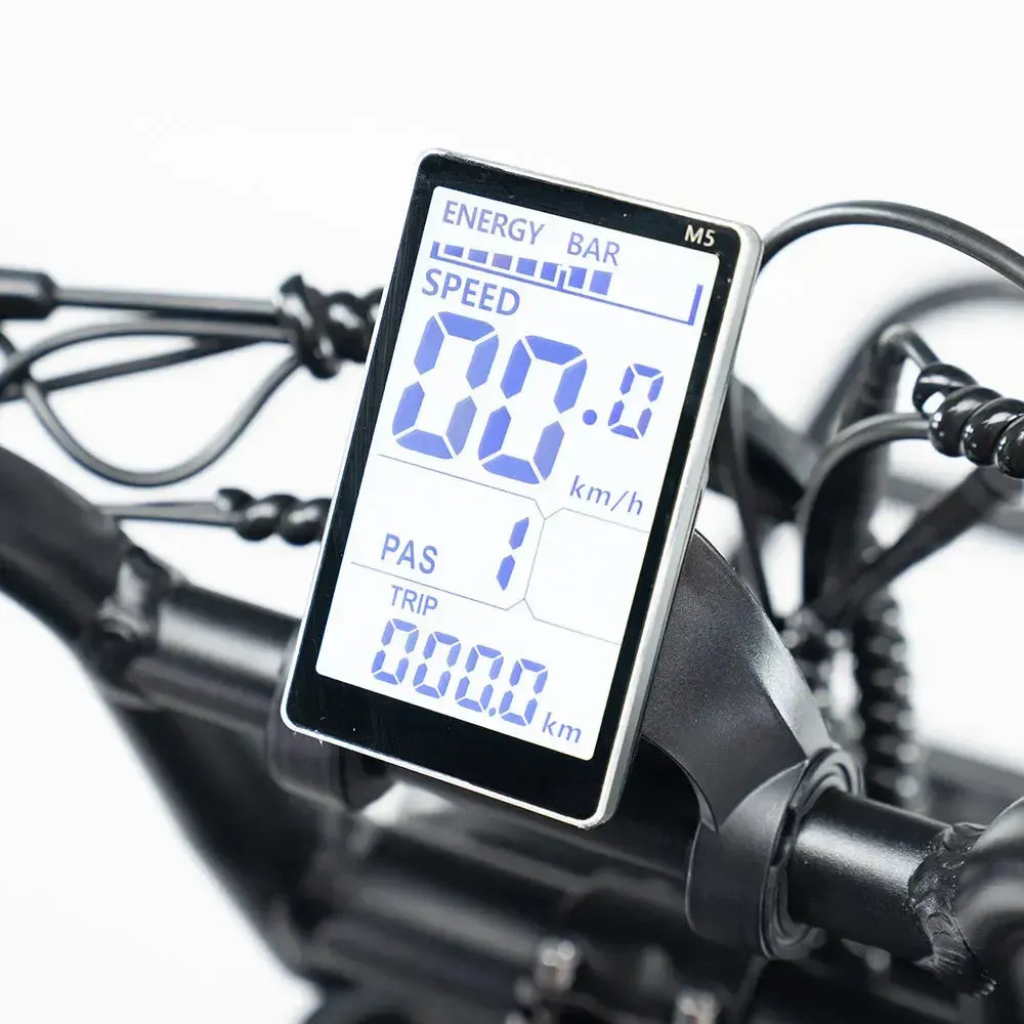 OUXI H9 - Grau (inkl. Fußstützen, Frontgepäckträger & Alarmanlage)