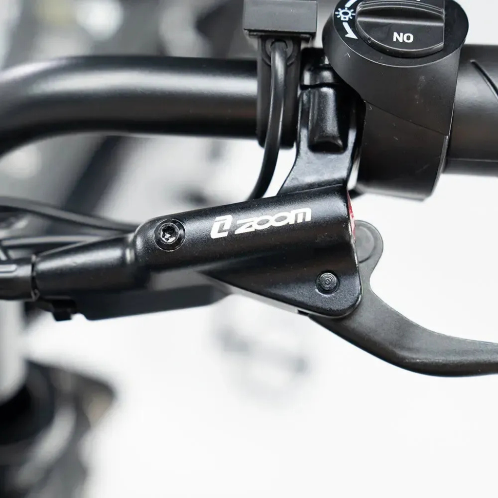 OUXI H9 - Grau (inkl. Fußstützen, Frontgepäckträger & Alarmanlage)