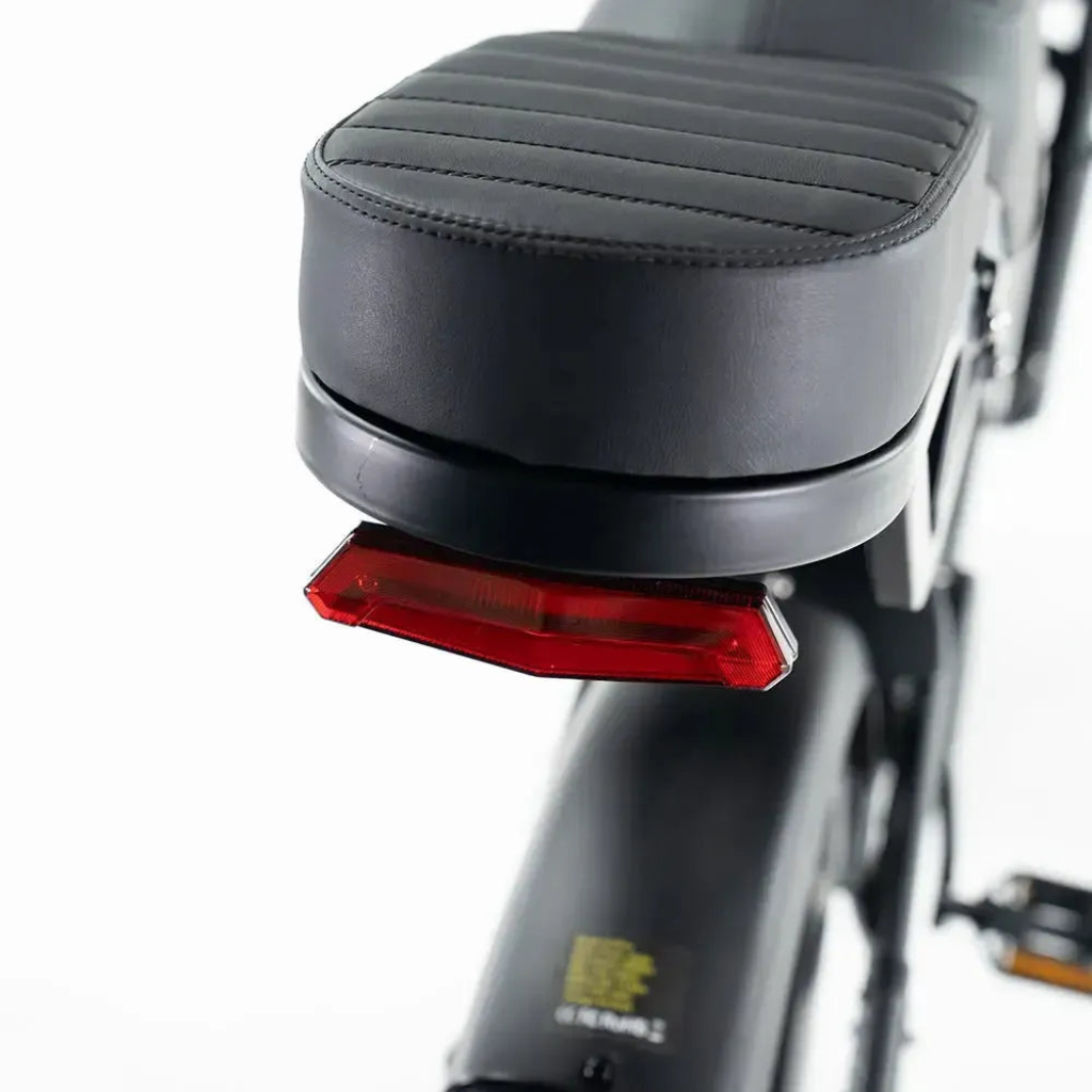 QMWHEEL V20 Pro - Schwarz (inkl. Rücksitz, Frontgepäckträger & Alarmanlage)