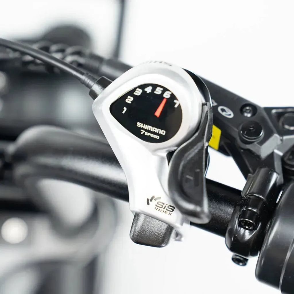 QMWHEEL V20 Pro - Grau (inkl. Rücksitzbank, Frontgepäckträger & Alarmanlage)