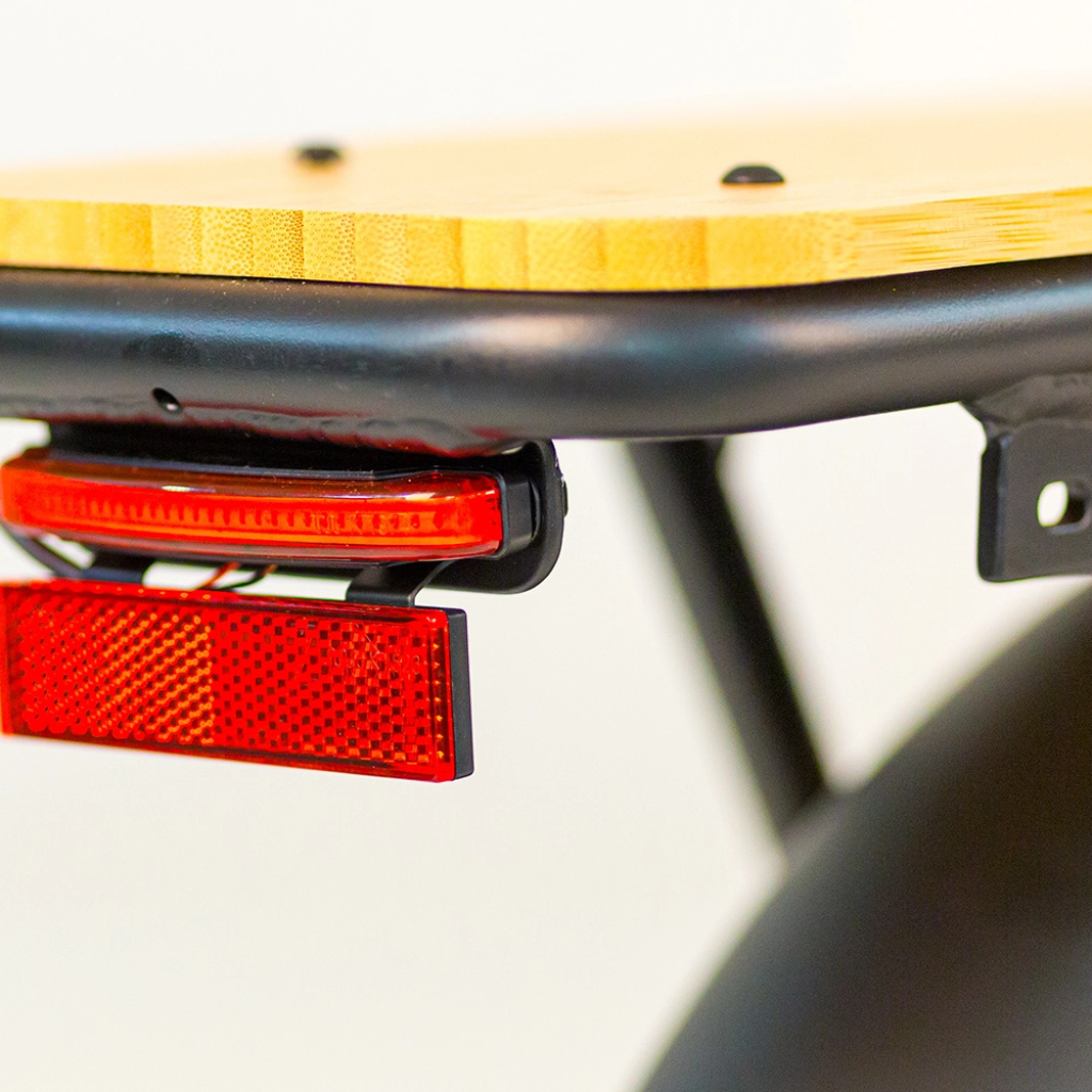 TOMOS E-Cargo Fat 2 Longtail | Glänzend Schwarz