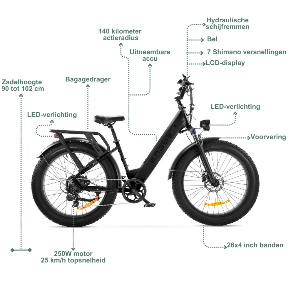 ENGWE E26 ST - Schwarz