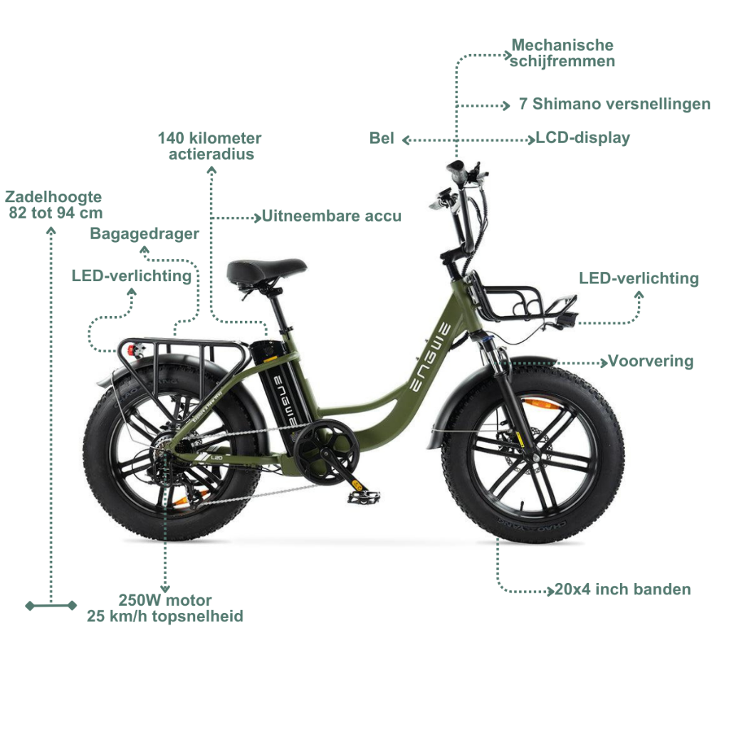 ENGWE L20 Familie - Grün