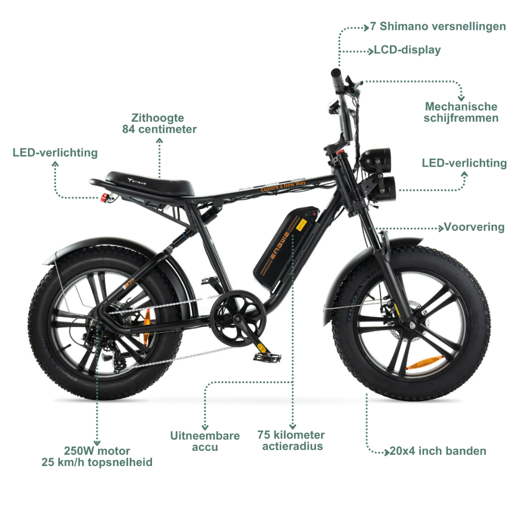 ENGWE M20 (13Ah) - Schwarz