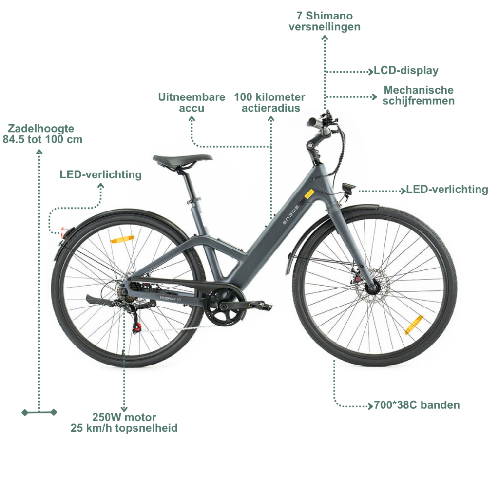 ENGWE MapFour N1 Air ST – Grau