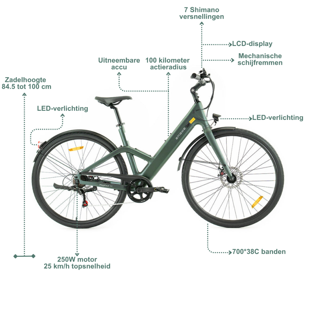 ENGWE MapFour N1 Air ST – Grün