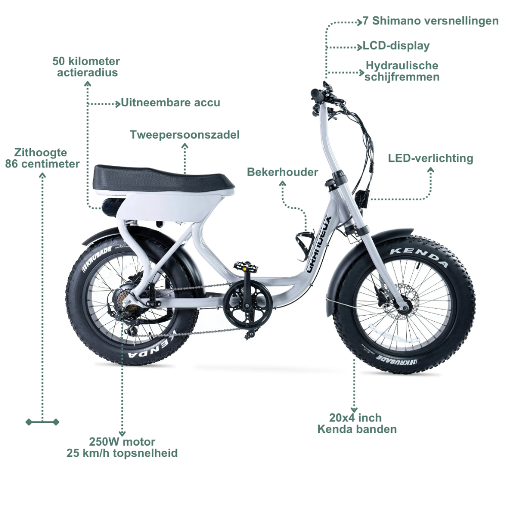 Grandeux Xcite - Grau