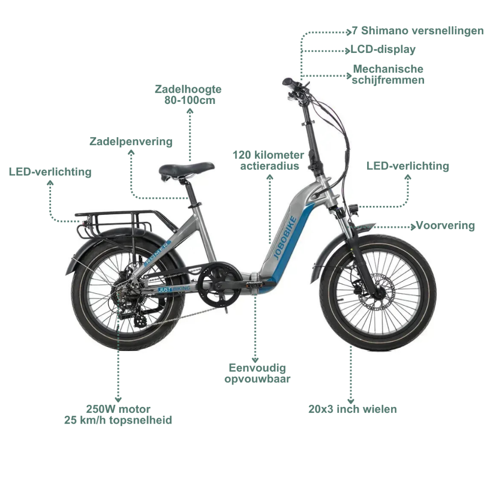 JOBOBIKE Romer - Grau