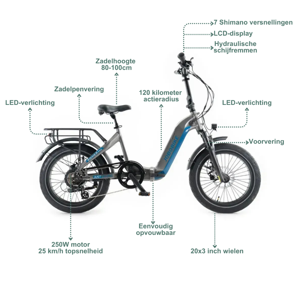 JOBOBIKE Romer Pro - Grau