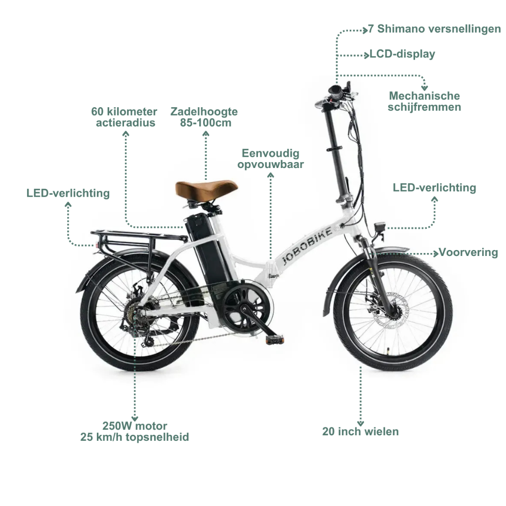 JOBOBIKE Sam - Weiß