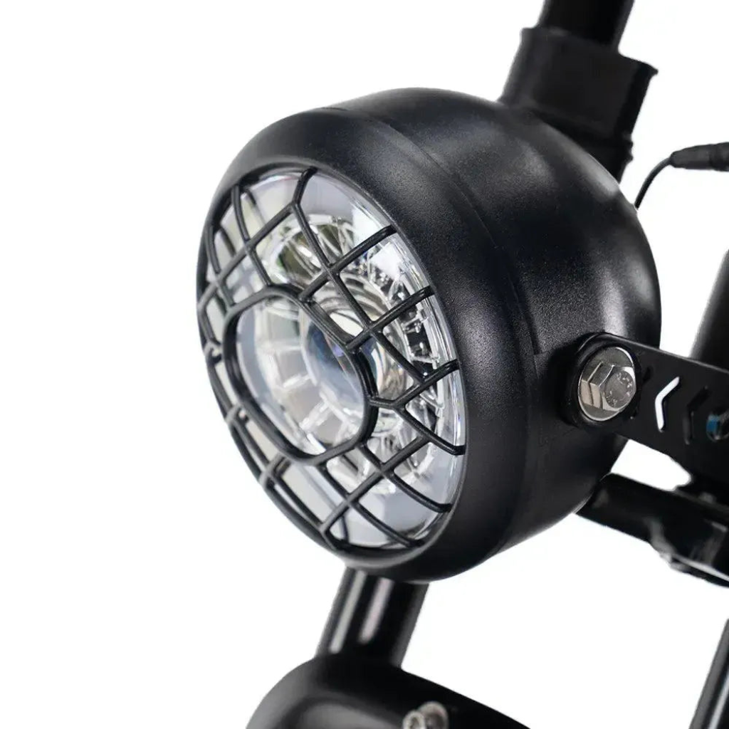 OUXI V8 - Schwarz (inkl. Fußstützen, Rücksitzbank &amp; Alarmanlage)