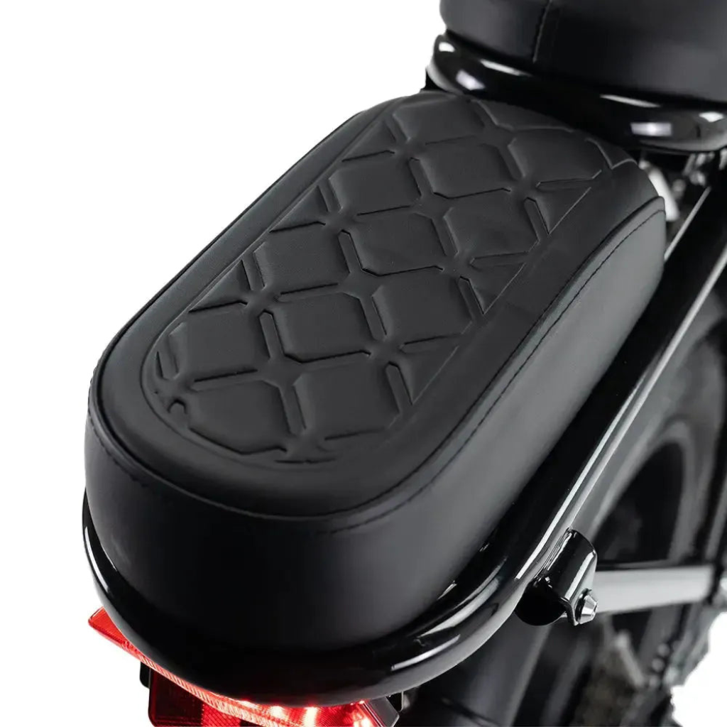 OUXI C90 - Schwarz (inkl. Fußrasten, Frontgepäckträger &amp; Alarmanlage)
