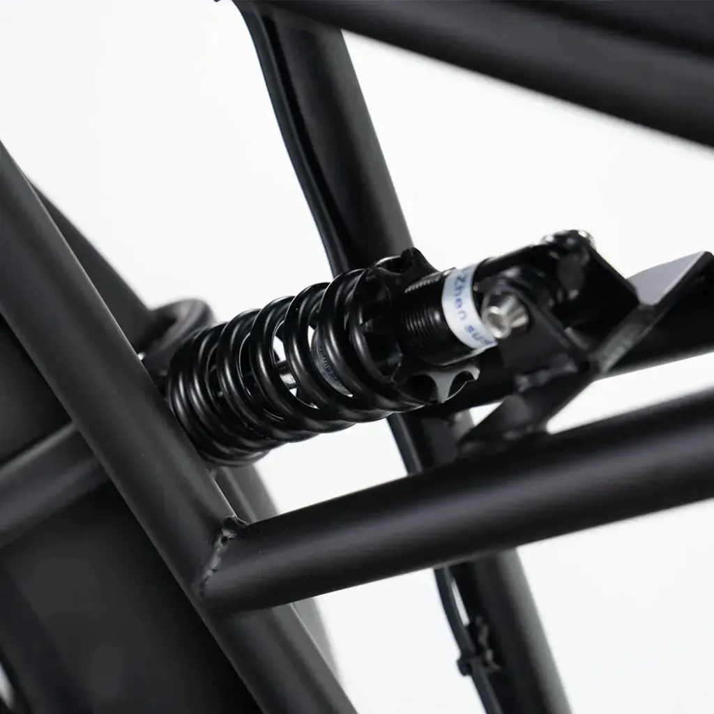 OUXI H9 - Grau (inkl. Fußstützen, Frontgepäckträger &amp; Alarmanlage)