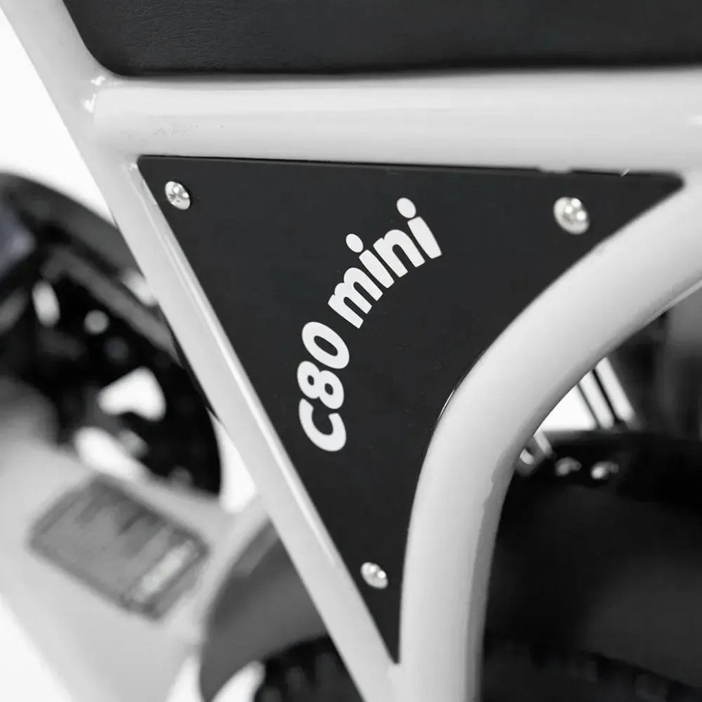 OUXI C80 Mini - Weiß (inkl. Fußstützen &amp; Alarm)