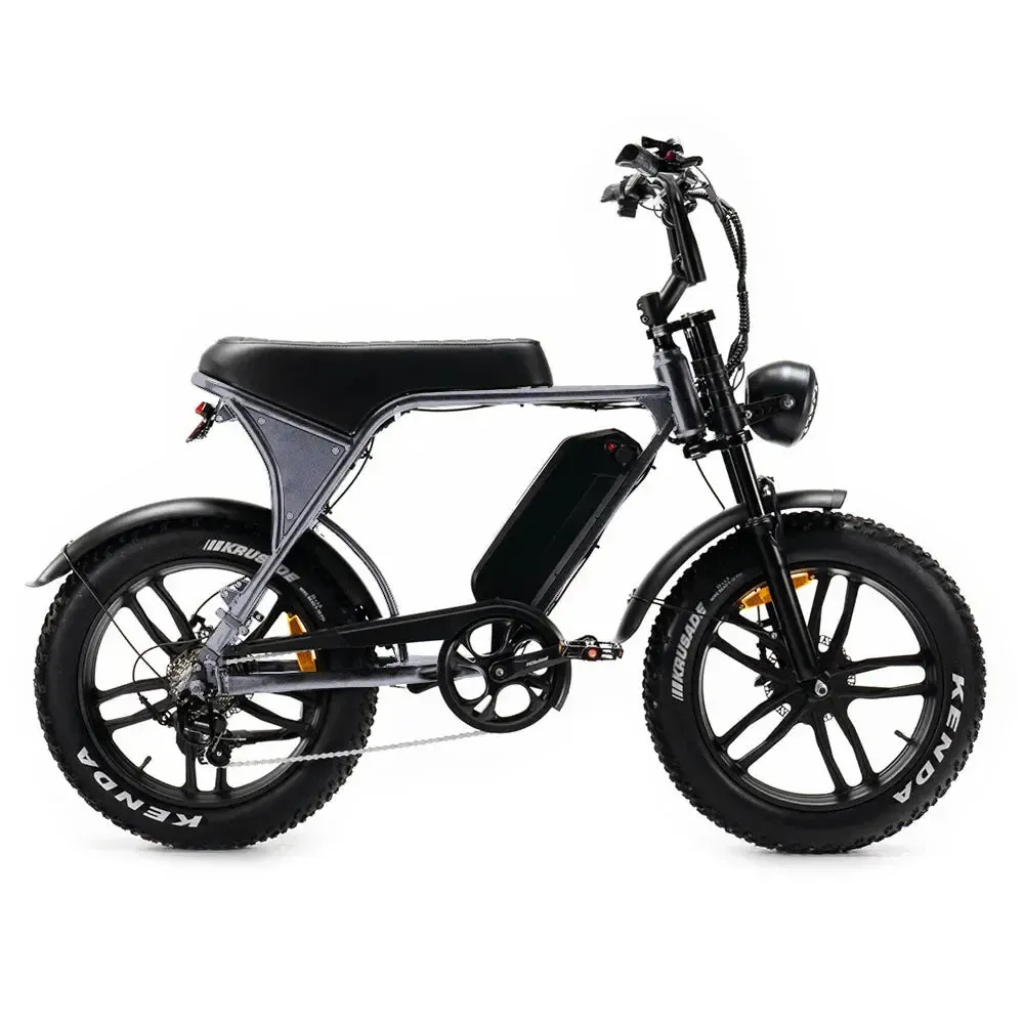 OUXI V8 - Grau (inkl. Fußstützen, Rücksitzbank &amp; Alarmanlage)