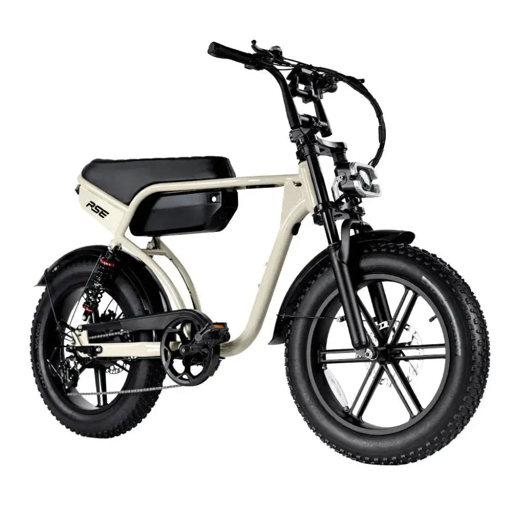 RSE Fatbike - Beige (inkl. Fußstützen & Alarmanlage)RSE Fatbike - Beige (inkl. Fußstützen & Alarmanlage)