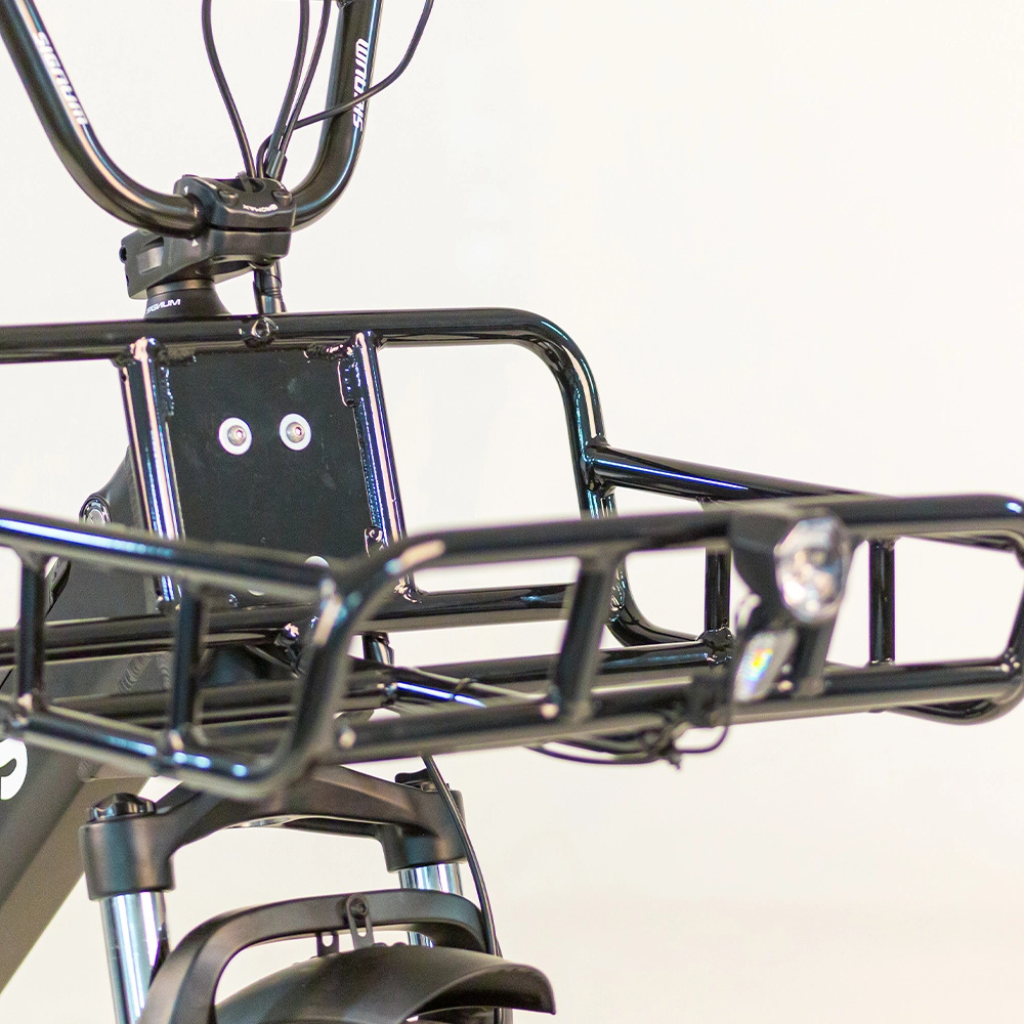 TOMOS E-Cargo Fat 2 Longtail | Glänzend Schwarz