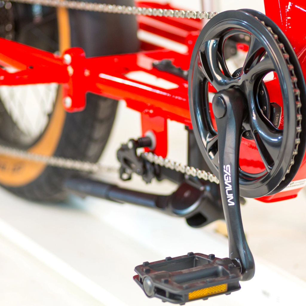 TOMOS E-Cargo Fat 2 Longtail | Glänzendes Rot