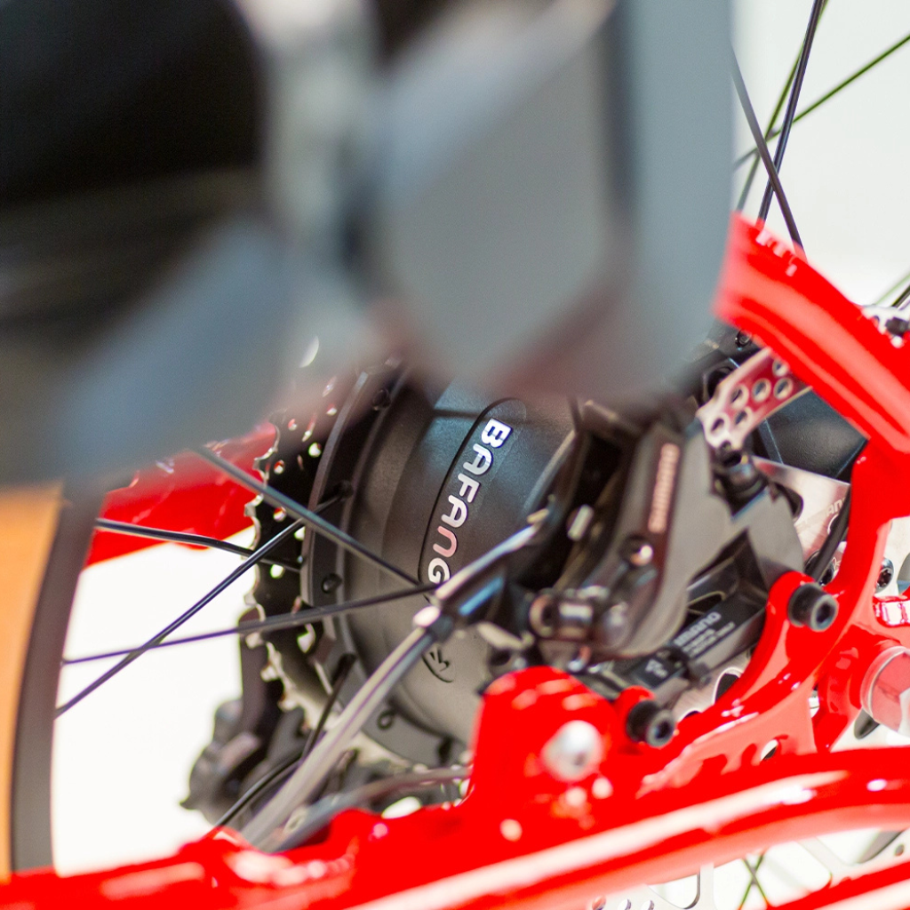 TOMOS E-Cargo Fat 2 Longtail | Glänzendes Rot