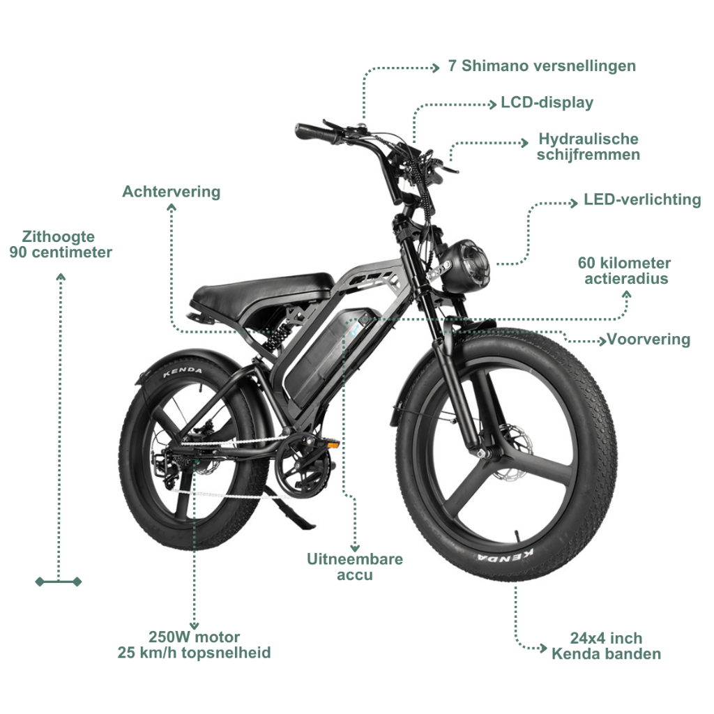 QMWHEEL V20 Max (inkl. Fußstützen &amp; Alarm)